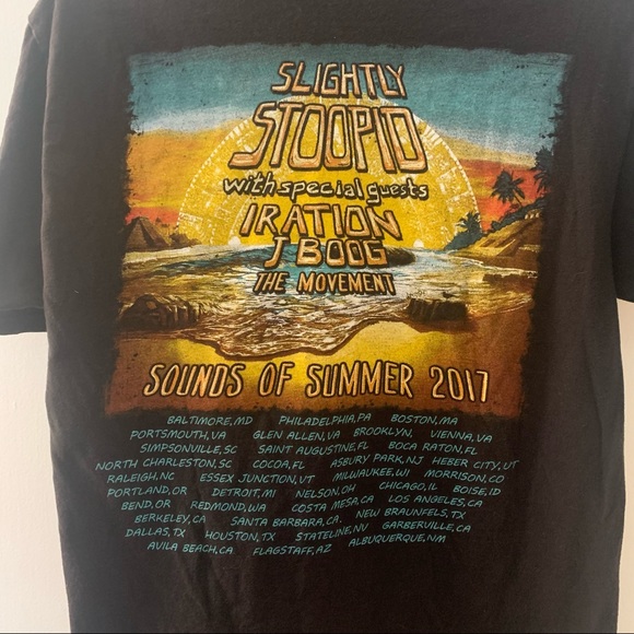 Slightly Stoopid Tour Tee - M - Picture 2 of 3